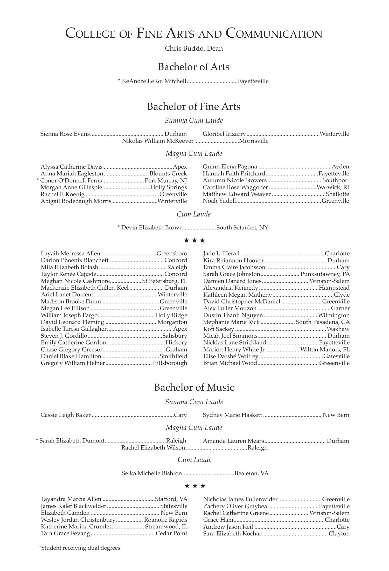 Fall 2020 Commencement Program, page 30