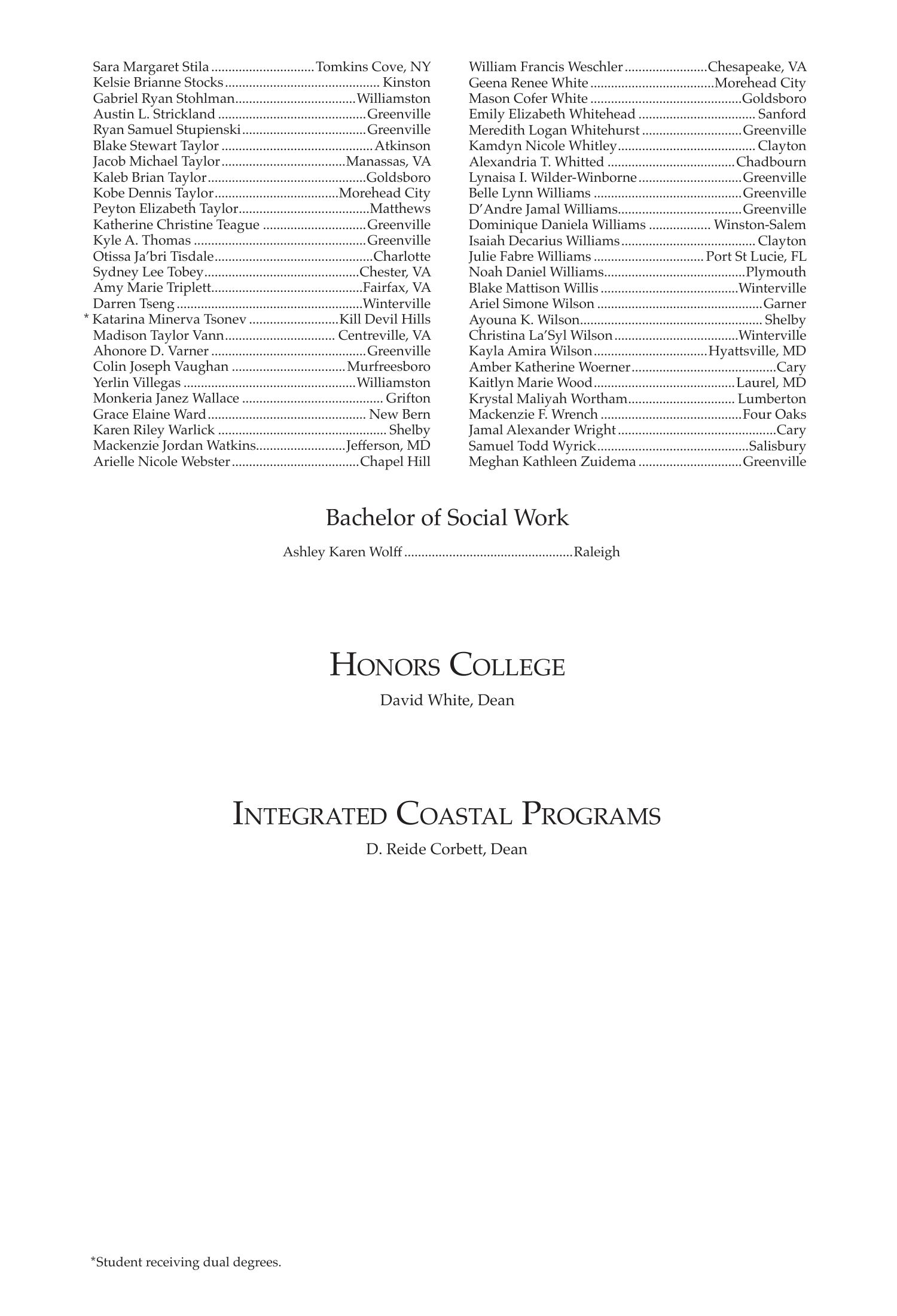 Fall 2020 Commencement Program, page 35