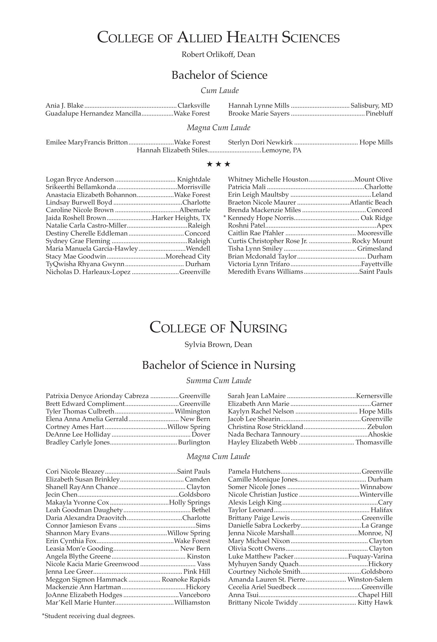 Fall 2020 Commencement Program, page 36