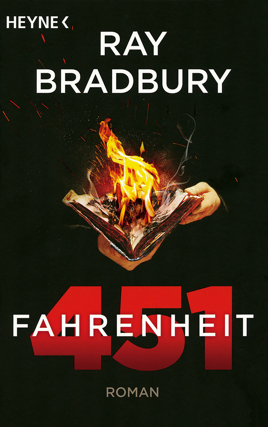 Cover of the German edition of Fahrenheit 451